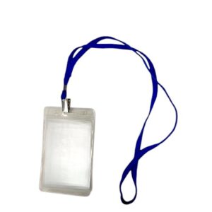 Kişiye Özel Mavi İpli Yaka Kartı